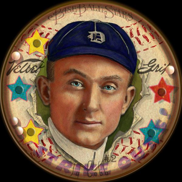 Helmar Brewing Image for Series Helmar Score 5! Baseball Heads, front of card