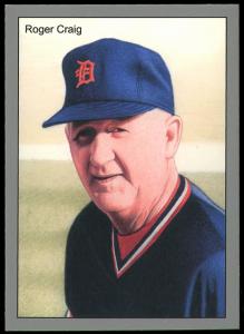 Picture of Helmar Brewing Baseball Card of Roger Craig, card number 14 from series 1984 Tiger Champs