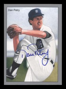 Picture, Helmar Brewing, 1984 Tiger Champs Card # 19, Dan Petry, Pitching, Detroit Tigers