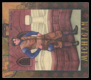 Picture of Helmar Brewing Baseball Card of Willie Heston, card number 40 from series All Our Heroes