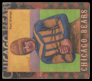 Picture of Helmar Brewing Baseball Card of Red GRANGE (HOF), card number 60 from series All Our Heroes