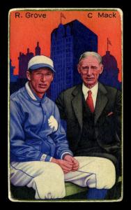 Picture of Helmar Brewing Baseball Card of Connie MACK (HOF), card number 2 from series Boston Garter Game of the Century