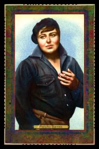 Picture, Helmar Brewing, Daredevil Newsmakers Card # 11, Pancho Barnes, Dreamy, smoking, Female Aviator