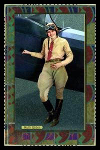 Picture of Helmar Brewing Baseball Card of Ruth Elder, card number 19 from series Daredevil Newsmakers