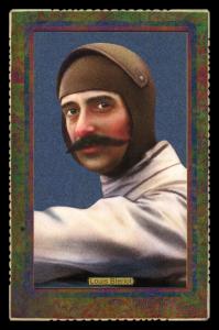 Picture of Helmar Brewing Baseball Card of Louis Bleriot, card number 28 from series Daredevil Newsmakers