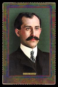 Picture, Helmar Brewing, Daredevil Newsmakers Card # 31, Orville Wright, close portrait, Aviator
