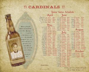 Picture, Helmar Brewing, Deadball Era Displays Card # 13, St. Louis Cardinals, Team Display, St. Louis Cardinals