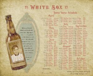 Picture, Helmar Brewing, Deadball Era Displays Card # 5, Chicago White Sox, Team Display, Chicago White Sox