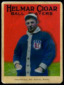 Picture of Helmar Brewing Baseball Card of Doc Crandall, card number 100 from series E145-Helmar