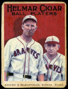 Picture of Helmar Brewing Baseball Card of Rabbit MARANVILLE, card number 11 from series E145-Helmar