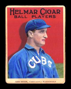 Picture of Helmar Brewing Baseball Card of Jimmy Archer, card number 27 from series E145-Helmar