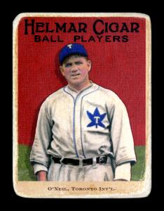 Picture of Helmar Brewing Baseball Card of Steve O'Neill, card number 32 from series E145-Helmar
