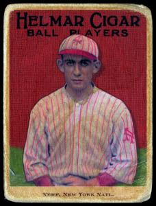 Picture of Helmar Brewing Baseball Card of Art Nehf, card number 56 from series E145-Helmar