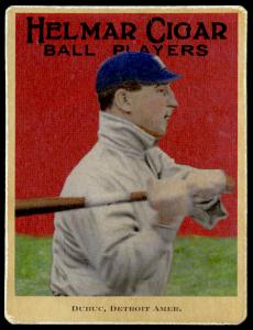 Picture of Helmar Brewing Baseball Card of Jean Dubuc, card number 72 from series E145-Helmar