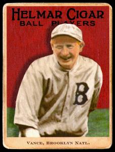 Picture of Helmar Brewing Baseball Card of Dazzy VANCE (HOF), card number 90 from series E145-Helmar