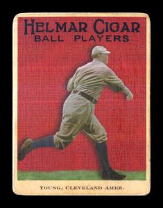 Picture of Helmar Brewing Baseball Card of Cy YOUNG (HOF), card number 93 from series E145-Helmar