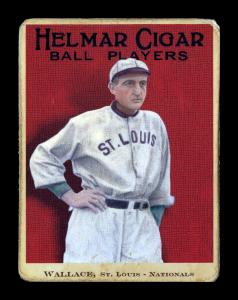 Picture of Helmar Brewing Baseball Card of Bobby WALLACE (HOF), card number 9 from series E145-Helmar