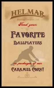 Picture, Helmar Brewing, Famous Athletes Card # 170, Frank Crosetti, Batt and mitt, New York Yankees