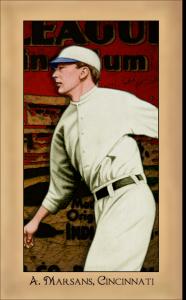 Picture of Helmar Brewing Baseball Card of Armando MARSANS (Cuban HOF), card number 209 from series Famous Athletes