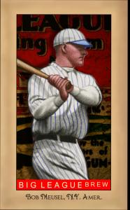 Picture of Helmar Brewing Baseball Card of Bob Meusel, card number 214 from series Famous Athletes