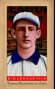 Picture of Helmar Brewing Baseball Card of Tomas ROMANACH (Cuban HOF), card number 230 from series Famous Athletes