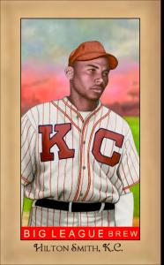 Picture of Helmar Brewing Baseball Card of Hilton SMITH (HOF), card number 242 from series Famous Athletes