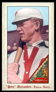 Picture of Helmar Brewing Baseball Card of Grover Cleveland ALEXANDER (HOF), card number 269 from series Famous Athletes