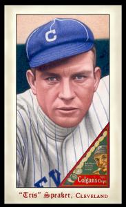Picture of Helmar Brewing Baseball Card of Tris SPEAKER (HOF), card number 300 from series Famous Athletes