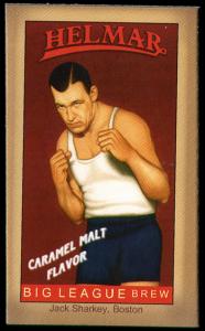Picture of Helmar Brewing Baseball Card of Jack Sharkey, card number 65 from series Famous Athletes