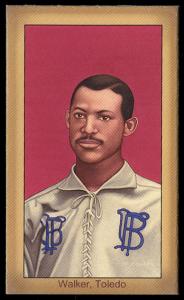 Picture of Helmar Brewing Baseball Card of Fleetwood Walker, card number 70 from series Famous Athletes