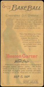 Picture, Helmar Brewing, H813-4 Boston Garter-Helmar Card # 11, Fred CLARKE (HOF), Portrait, Pittsburgh Pirates