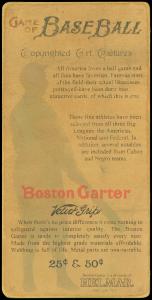 Picture, Helmar Brewing, H813-4 Boston Garter-Helmar Card # 12, Smokey Joe WILLIAMS (HOF), Portrait, Chicago Leland Giants