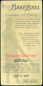 Picture, Helmar Brewing, H813-4 Boston Garter-Helmar Card # 16, Tris SPEAKER (HOF), Portrait, Boston Red Sox
