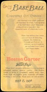 Picture, Helmar Brewing, H813-4 Boston Garter-Helmar Card # 18, Babe RUTH (HOF), Portrait, Boston Red Sox