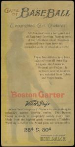 Picture, Helmar Brewing, H813-4 Boston Garter-Helmar Card # 23, Sam CRAWFORD (HOF), Portrait, Detroit Tigers