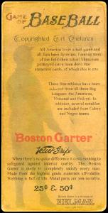 Picture, Helmar Brewing, H813-4 Boston Garter-Helmar Card # 35, Joe TINKER (HOF), Portrait, Chicago Cubs