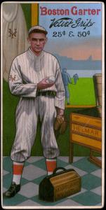 Picture of Helmar Brewing Baseball Card of Rube Marquard (HOF), card number 38 from series H813-4 Boston Garter-Helmar
