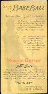 Picture, Helmar Brewing, H813-4 Boston Garter-Helmar Card # 45, Louis SANTOP (HOF), Portrait, Brooklyn Royal Giants