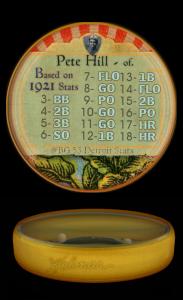 Picture, Helmar Brewing, H813-4 Boston Garter-Helmar Card # 55, Pete HILL (HOF), 2.5