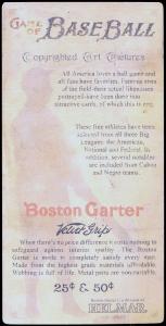 Picture, Helmar Brewing, H813-4 Boston Garter-Helmar Card # 5, Zack WHEAT (HOF), Sitting, Brooklyn Dodgers
