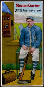 Picture of Helmar Brewing Baseball Card of Zack WHEAT (HOF), card number 5 from series H813-4 Boston Garter-Helmar