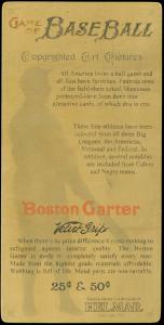 Picture, Helmar Brewing, H813-4 Boston Garter-Helmar Card # 9, Pete HILL (HOF), Portrait, Detroit Stars