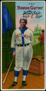 Picture of Helmar Brewing Baseball Card of Pete HILL (HOF), card number 9 from series H813-4 Boston Garter-Helmar