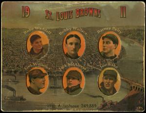Picture of Helmar Brewing Baseball Card of Bobby WALLACE (HOF), card number 58 from series Helmar Die-Cut