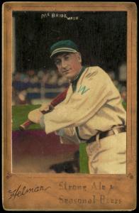 Picture of Helmar Brewing Baseball Card of George Mcbride, card number 15 from series Helmar Brewing Co. Cabinet
