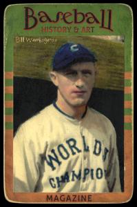 Picture of Helmar Brewing Baseball Card of Bill Wambsganss, card number 27 from series Helmar Brewing Co. Cabinet