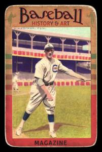 Picture, Helmar Brewing, Helmar Cabinet Card # 29, Heinie Zimmerman, Arm outstretched, Chicago Cubs