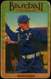 Picture of Helmar Brewing Baseball Card of Jack CHESBRO (HOF), card number 49 from series Helmar Brewing Co. Cabinet