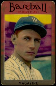 Picture of Helmar Brewing Baseball Card of Ossie Bluege, card number 4 from series Helmar Brewing Co. Cabinet