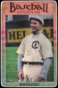 Picture of Helmar Brewing Baseball Card of Frank CHANCE, card number 50 from series Helmar Brewing Co. Cabinet